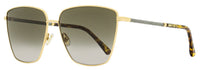 Jimmy Choo Square Lavi Sunglasses 06JHA Gold/Havana 60mm Gold Havana