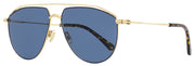 Jimmy Choo Aviator Sunglasses Lex LKSKU Gold/Havana 59mm