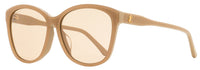 Jimmy Choo Butterfly Sunglasses Lidie/F/SK FWM2S Nude Glitter 59mm Nude Glitter