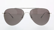 Montblanc Silver Aviator MB0037S-001 Sunglasses