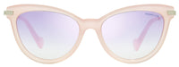 Moncler Cateye Sunglasses ML0080 72X Opal Rose/Ruthenium 54mm 0080