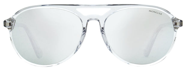 Moncler Pilot Sunglasses ML0228 20D Transparent Ice Polarized 58mm 228