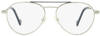 Moncler Oval Eyeglasses ML5023 016 Palladium/Dark Blue 54mm 5023