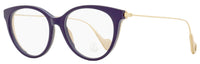 Moncler Pantos Eyeglasses ML5071 081 Violet/Rose/Gold 53mm 5071 Violet Rose Gold