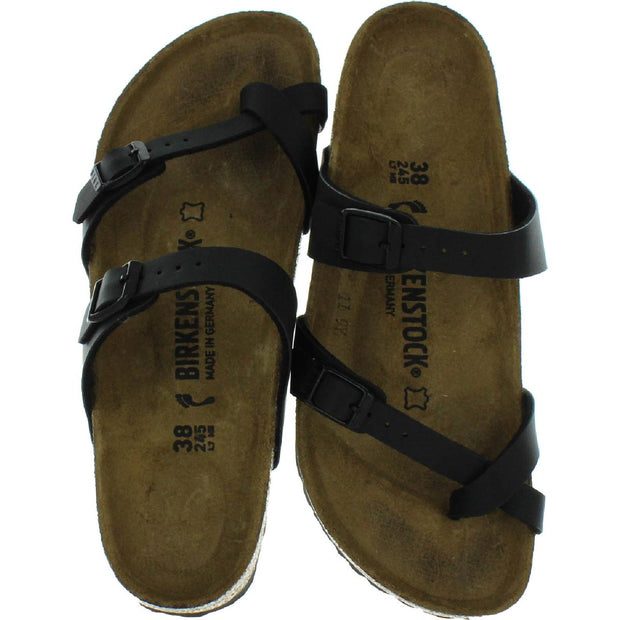Birkenstock Womens Mayari Buckle Slip On Footbed Sandals