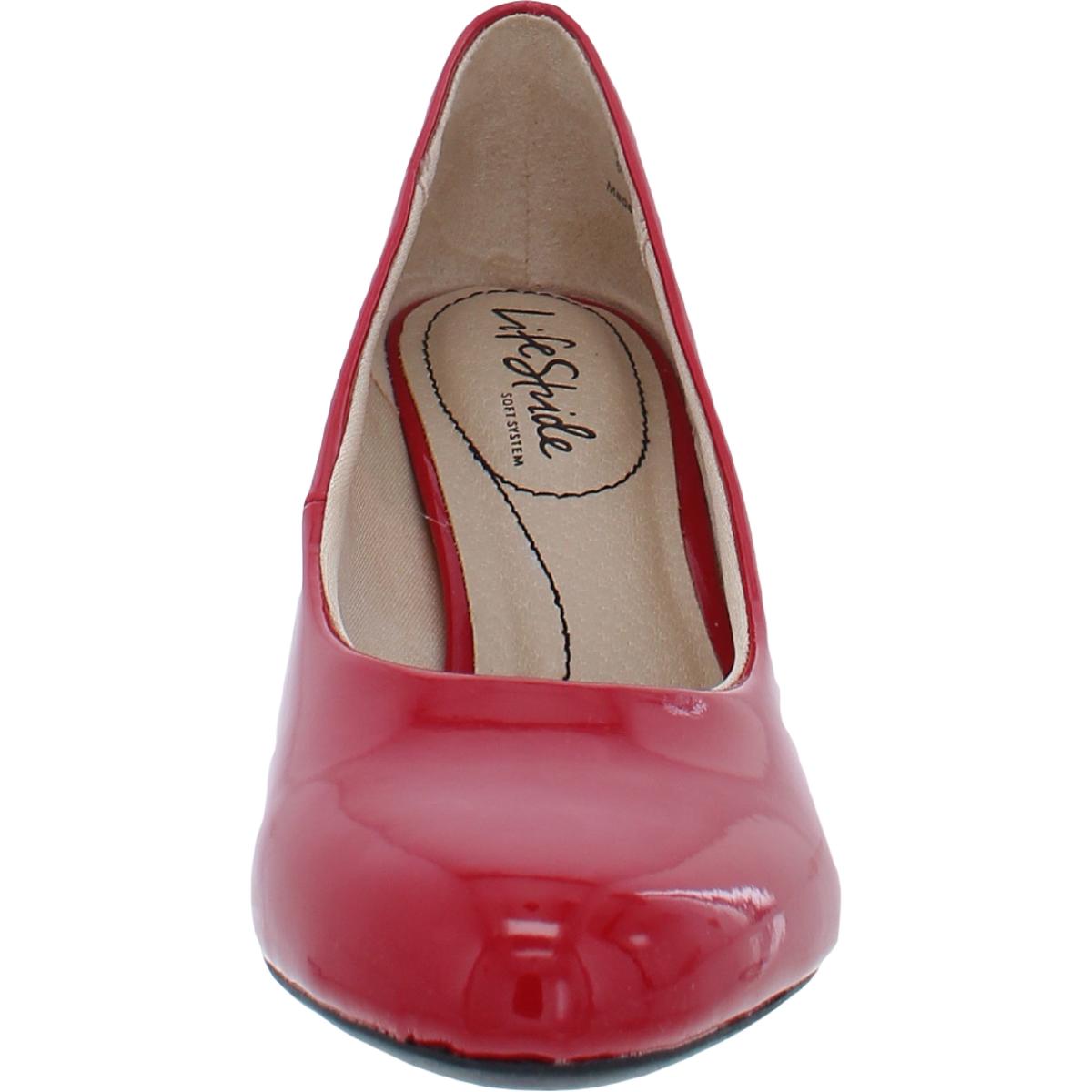Parigi Stretch Womens Solid Comfort Pumps