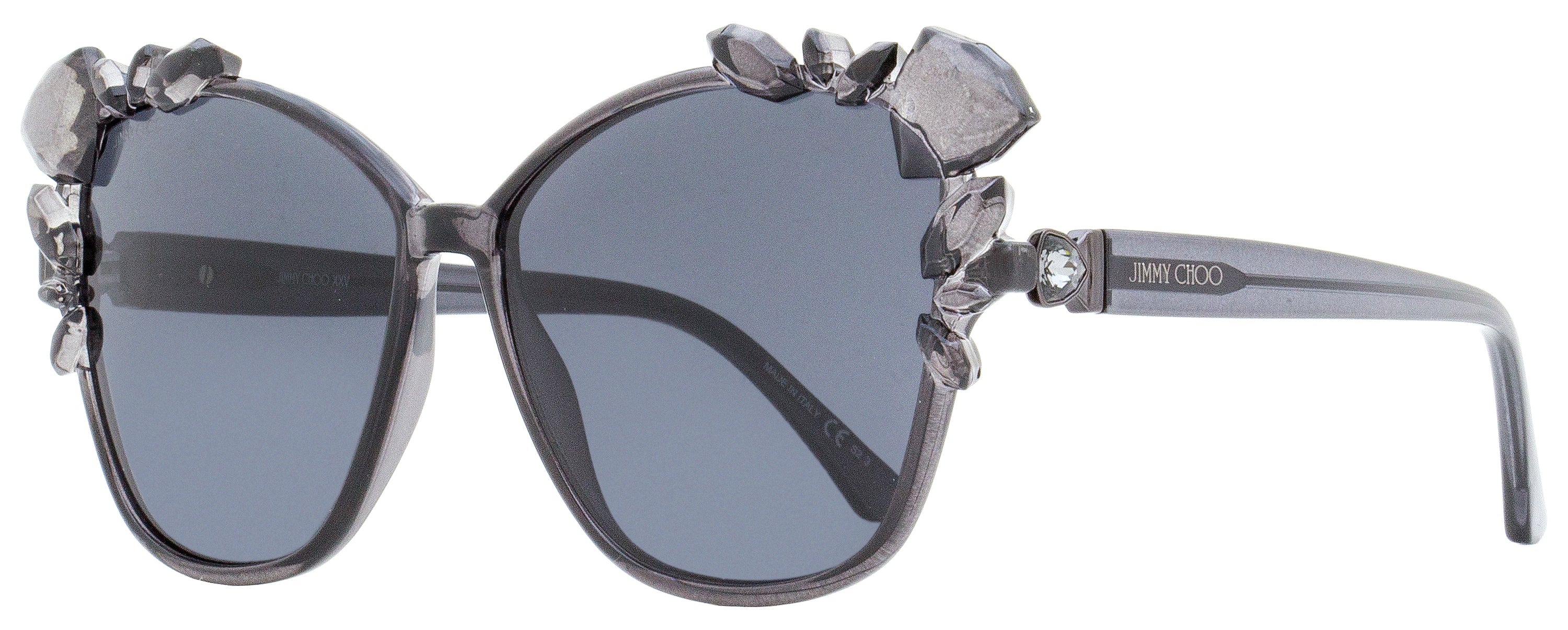 Jimmy Choo 25th Anniversary Mya Sunglasses KB7IR Gray 59mm Gray