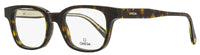 Omega Rectangular Eyeglasses OM5004H 052 Dark Havana/Crystal 52mm 5004 Dark Havana Crystal