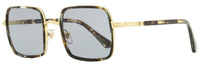 Persol Square Sunglasses PO2475S 1100R5 Striped Brown/Gold 50mm 2475 Striped Brown Gold