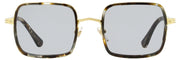 Persol Square Sunglasses PO2475S 1100R5 Striped Brown/Gold 50mm 2475
