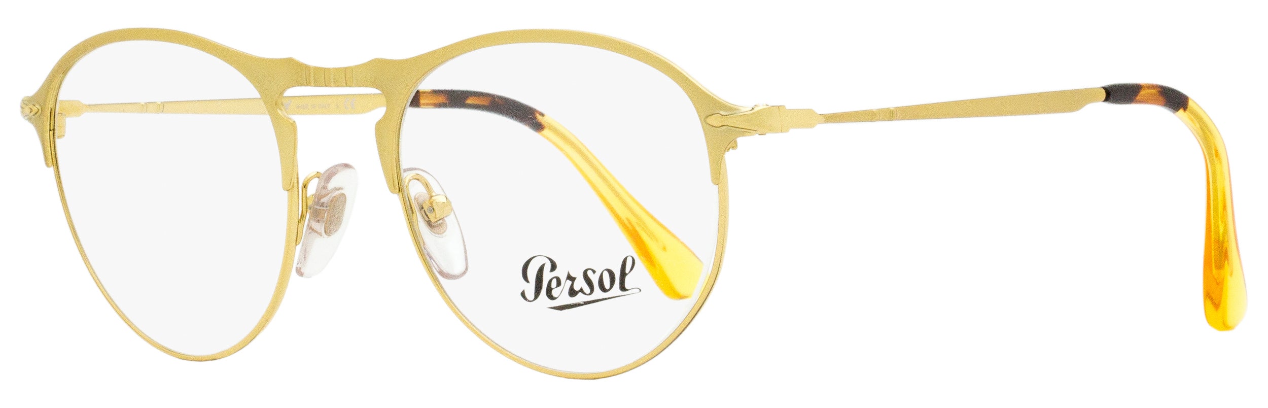 Persol Aviator Eyeglasses PO7092V 1069 Painted Gold/Gold 50mm 7092