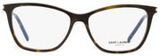 Saint Laurent Classic Eyeglasses SL 259 002 Dark Havana 53mm 259