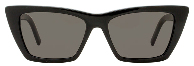 Saint Laurent Cateye Sunglasses SL 276 Mica 001 Shiny Black 53mm YSL