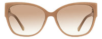 Jimmy Choo Butterfly Shay Sunglasses KONHA Nude Glitter 58mm