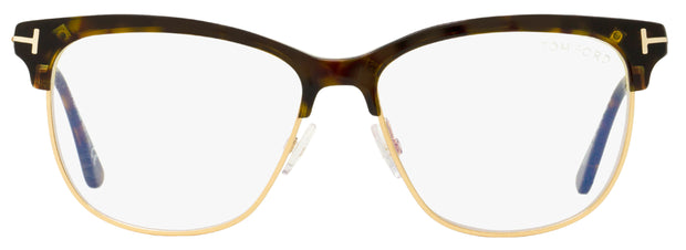 Tom Ford Blue Block Eyeglasses TF5546B 052 Havana/Gold 52mm FT5546