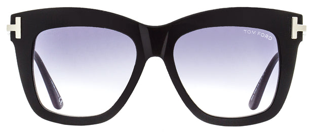 Tom Ford Square Sunglasses TF822 Dasha 01B Black/Palladium 56mm FT0822