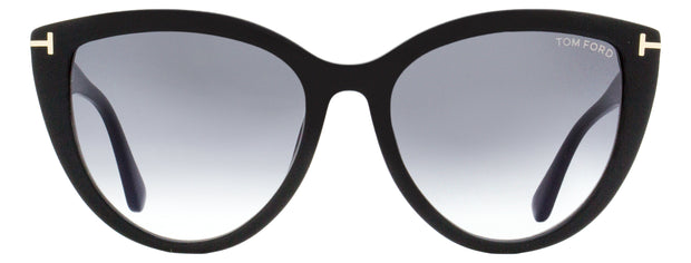 Tom Ford Cat Eye Sunglasses TF915 Isabella-02 01B Black  56mm FT0915