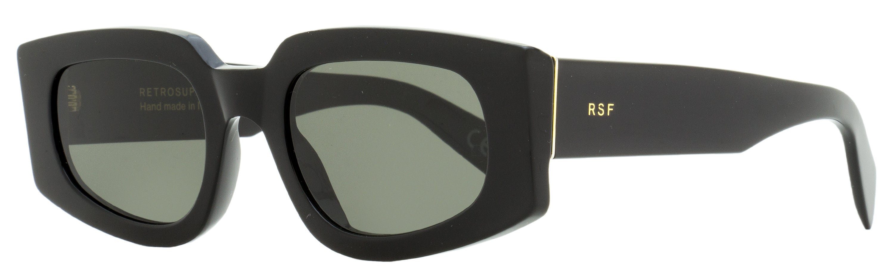 Retrosuperfuture Cat Eye Sunglasses Tetra TG1 Black 53mm Black
