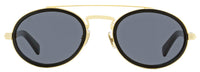 Jimmy Choo Oval Sunglasses Tonie/S 2M2IR Black/Gold 51mm