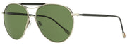 Ermenegildo Zegna Couture Sunglasses ZC0021 13N Antique Ruthenium/Black 57mm 21