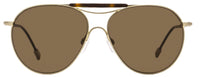 Ermenegildo Zegna Couture Sunglasses ZC0021 29J Antique Gold/Havana 57mm 21