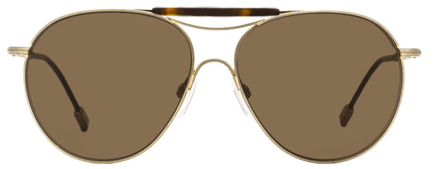 Ermenegildo Zegna Couture Sunglasses ZC0021 29J Antique Gold/Havana 57mm 21