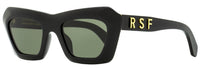 Retrosuperfuture Modern Cat Eye Sunglasses Zenya 3EH Black 53mm Black