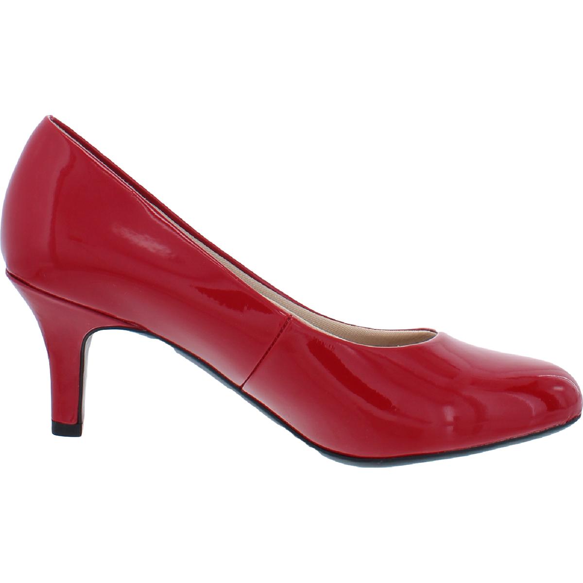 Parigi Stretch Womens Solid Comfort Pumps
