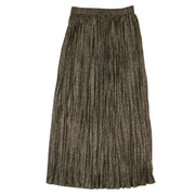 A_Plan_Application Multicolored Pleated Midi Skirt