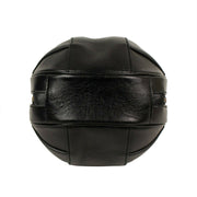 GUCCI Black Leather Mini 'Tifosa' Convertible Strap Ball Shoulder Bag