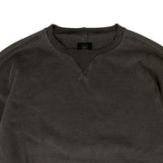 MAHARISHI Black Organic Cotton Boro Crew Sweater