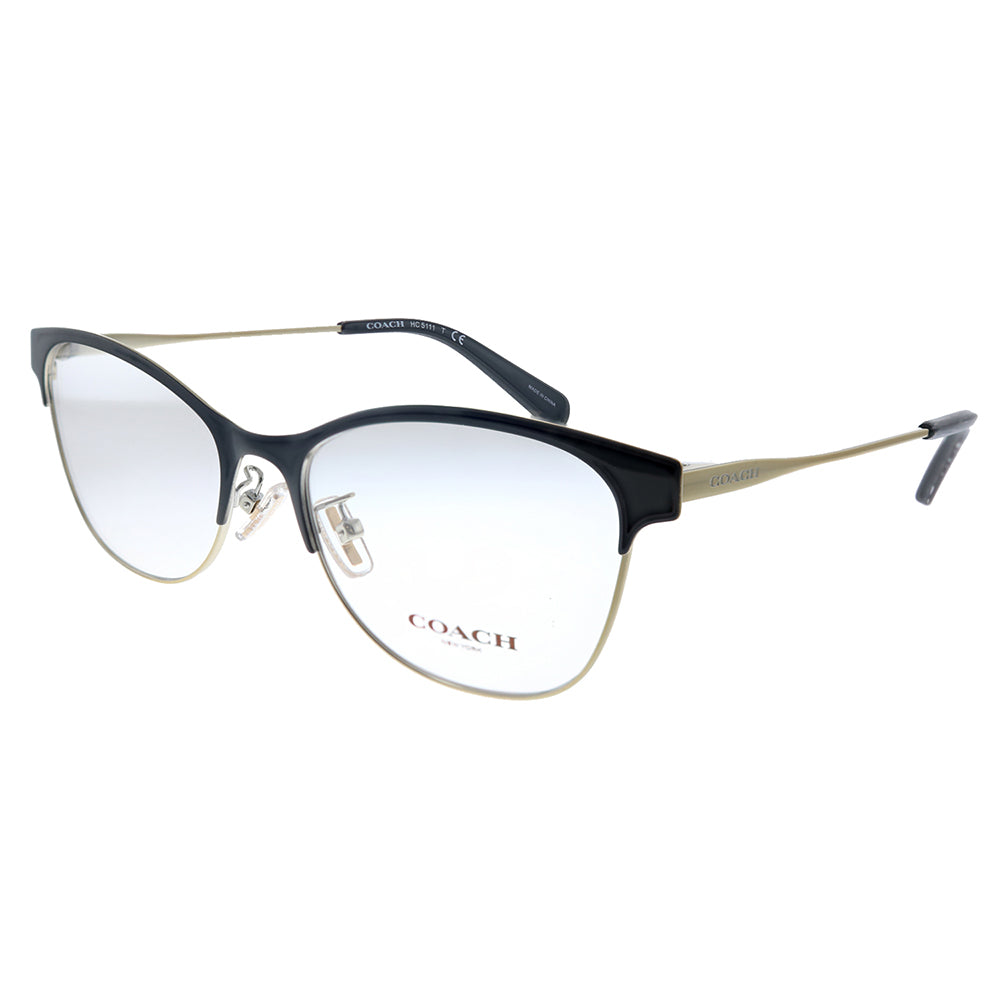 HC 5111 9346 53mm Womens Cat-Eye Eyeglasses Black Light Gold
