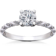 1/6 ct Diamond Mia Engagement Ring Setting