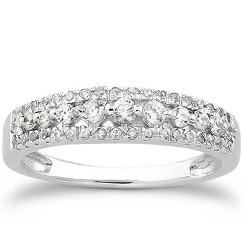 7/8ct Diamond Engagement Wedding Bridal Ring Set