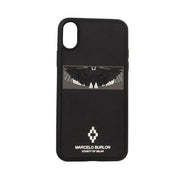MARCELO BURLON Black 3D Wings iPhone X Phone Case