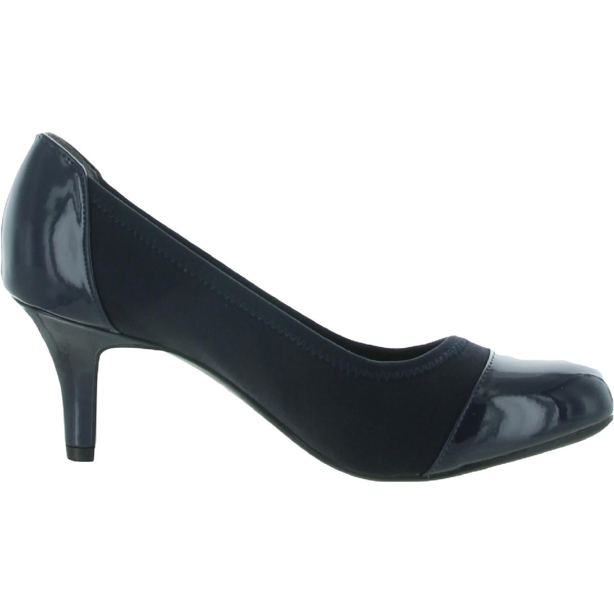 Parigi Stretch Womens Solid Comfort Pumps