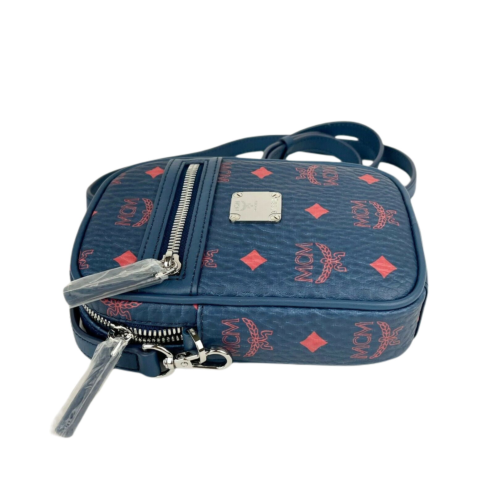 Blue mcm crossbody shop