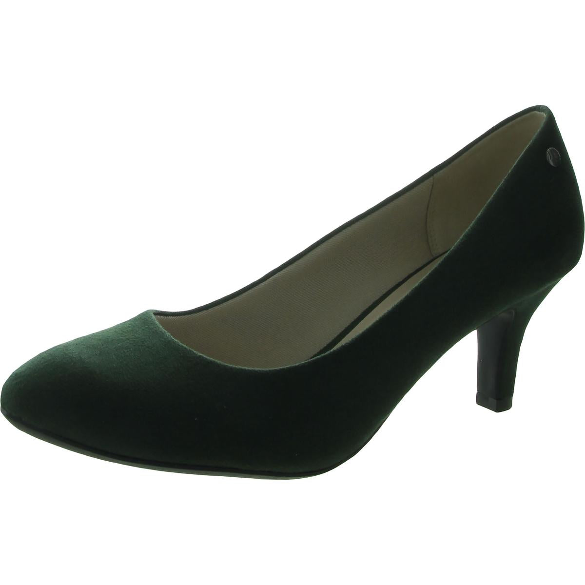 Parigi Stretch Womens Solid Comfort Pumps