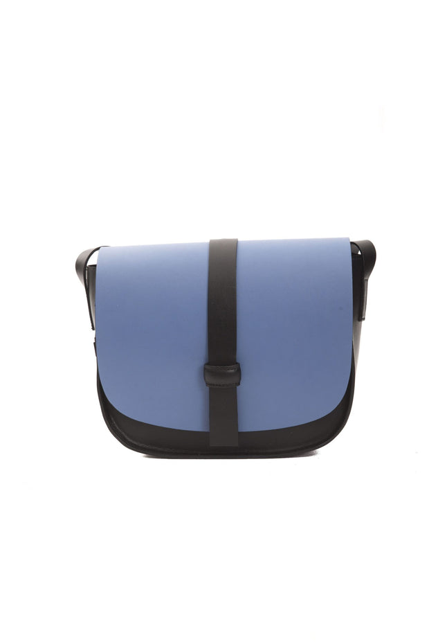 Pompei Donatella Blue Leather Crossbody Women's Bag